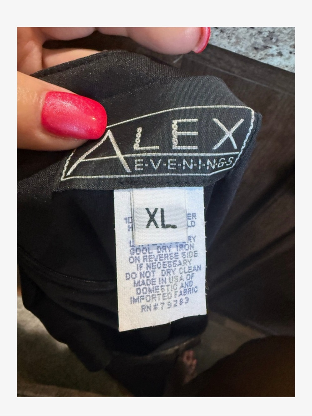 Alex Evenings Metallic Brown Geometric Pleated Tank - Picture 7 of 9